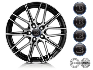 Brabus Logo Badge Ruota Core Dynamic Drift Racing Pro